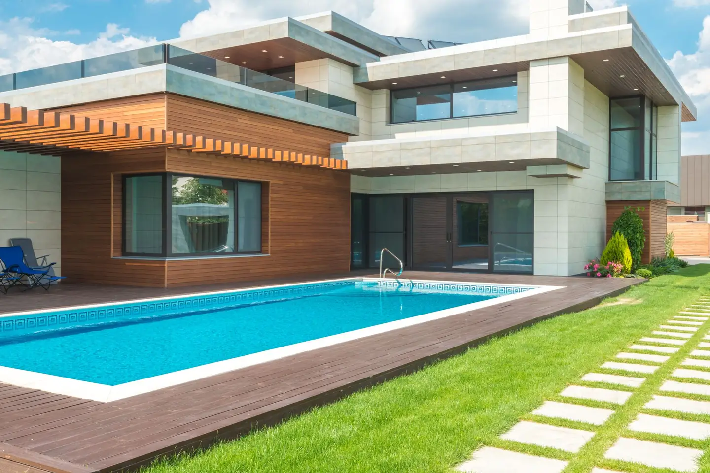 Swimming pool built in Wattle Grove, NSW